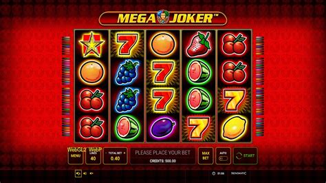 mega joker slot free - mega joker online